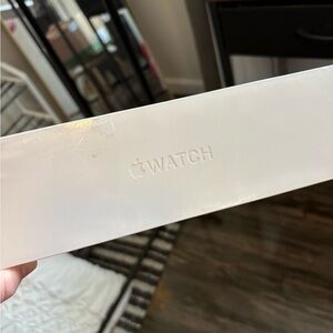 Apple Watch Packaging in White